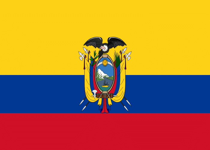 bandera de Ecuador